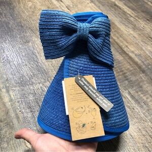 💙 Croft & Barrow Beach Sun Visor Hat /  Blue / NWT 💙
